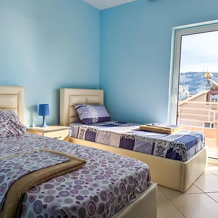 Apartmán Sarah's - 5 Min Walk To Beaches & Boulevard - Big Balcony! Sarandë