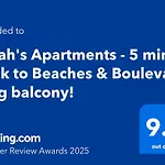 Sarah's - 5 Min Walk To Beaches & Boulevard - Big Balcony!